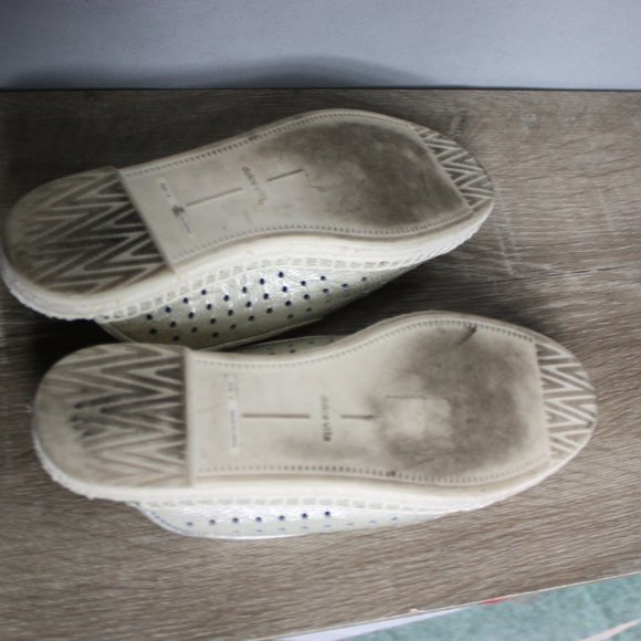 Dolce Vita Perforated Leather Espadrille Mules 🌵8 - Picture 7 of 8